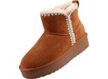 Stivaletto Da Donna Dockers By Gerli Foderato Di Marrone