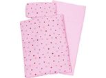 Goki 51861 Cuore/Corona Da Letto Per Bambole, Rosa (1 Set)