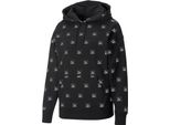 Puma Mikiny Brand Love Aop Felpa Con Cappuccio Fl, 53570601, Taglia: 170