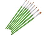 Set Di Pennelli Per Guazzo Loveart - 8 Pezzi