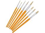 Loveart - Set Di Pennelli Per Colori Ad Olio - 8 Pezzi