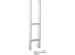Supporto Per Pali Xpotool Zincato A Caldo 71 X 600 Mm, Ancoraggio Ad H Acciaio Al Carbonio, Ancoraggio Per Pali Con Fori M10 X 90, Pattino Per Pali Con 2 Puntelli