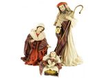 Meravigliose Statuette Da Travestimento Sacra Famiglia 3 Pezzi, Ca. 40 Cm, K 117-01