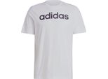 Adidas M Lin Sj T-Shirt Uomo Bianco S