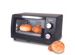 Zilan Minibackofen 9L Kleiner Backofen Mini Oven 100-230°C 800W