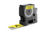 Dymo D1 - Etiketten - Schwarz Auf Gelb - Rolle (2,4 Cm X 7 M) (53718)