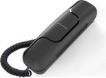 Alcatel T06 Telefono Analogico Nero Cornetta Cablata Installabile A Muro E Scrivania