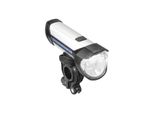 Faro Ricaricabile Busch & MüLler 'Ixon Rock', Led, Montaggio A Manubrio, 100/50/15 Lux, Nero/Argento