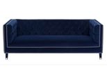 Divano Chesterfield Da Salotto Design Divani Stile Italiano Mobili Blu Xxl Grande