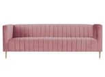 Rosa Tre Posti In Tessuto Soggiorno Design Divani Imbottiti Divano Divano Moderno Arredamento