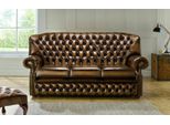 Jv MöBel Divano Letto Chesterfield 3 Posti