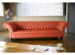 Jv Furniture Divano Chesterfield 4 Posti Nuovo