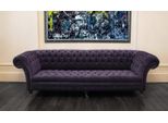Jv MöBel Divano Design 4 Posticlassic Chesterfield