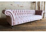 Divano Di Design A 4 Posti Rivestimento Di Lusso In Tessuto Classico Divani Chesterfield