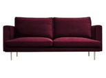 Divano Rosso In Tessuto Soggiorno Design Divani Imbottiti Divani Divano Tre Posti Mobili