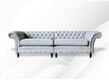 Divano Divano Tessuto Imbottito Divani Divani Soggiorno Design 4 Posti 265Cm Grande Xxl