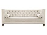 Beige Chesterfield Soggiorno Design Moderno Divano Divano Mobili Tessuto Divani Nuovo