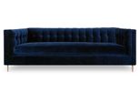 Jv Furniture Divano Chesterfield Classico A 3 Posti