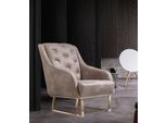 Poltrona Tessile Soggiorno Lusso Design Sedie Mobili Moderne Chesterfield