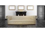 Divano Grande Xxl Divano Chesterfield 240Cm Divani Imbottiti 4 Posti In Similcuoio #241