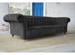 Jv Furniture Divano Chesterfield Divano 4 Posti Xxl