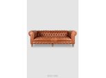 Divano Chesterfield Divano Imbottito Divano A 3 Posti In Pelle Divano Originale Marrone Divani Divani