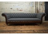 Jv Furniture Divano Chesterfield Classic 4 Posti