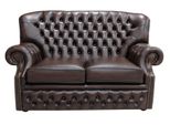 Divano A 2 Posti Imbottito Divano Ad Ala Chesterfield Divano In Pelle Set Di Divani Nuovo