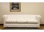 Set Di Divani Chesterfield Di Design Divano A 3 Posti In Pelle Divano Imbottito Bianco Divano