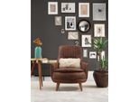 Poltrona Wing Chair Design Tappezzeria Divano Soggiorno 1Seduta Similpelle Nuovo Jvmoebel