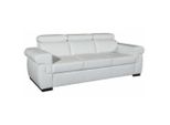 Divano 3 Posti Design Divani Imbottiti Divani 100% Pelle Relax Moderna Tre Posti