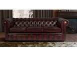 Chesterfield Design Divano Imbottito Divano Sedile Set Similcuoio Nuovo #112