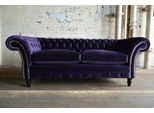 Jv Furniture Divano Chesterfield Velluto Divano Di Design Noble Design 3 Posti