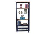 Libreria Blu 83 X 35 X 180 Cm Jvmoebel