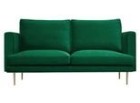 Divano Verde 2 Posti Mobili Creativi Nuovo Design Moderno Tessile Soggiorno Divani
