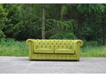 Divano Chesterfield 2 Posti Imbottitura Tessile Velluto Divano Seduta Soggiorno Nuovo