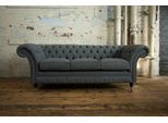 Divani Imbottiti Chesterfield A 3 Posti Design Divano Di Lusso Divano In Pelle Divani Xxl