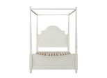 Letto A Baldacchino Design Bianco 200 X 150 X 230 Cm Jvmoebel