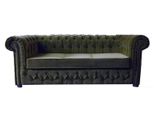 Divano Chesterfield Divano Tappezzeria Designer 3 Posti Set Divani Nuovo Chester 3