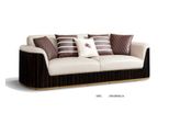 Divano 3 Posti Beige Design Moderno Divani In Pelle Nuovi Mobili Creativi Lusso