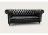 Divano Chesterfield 3 Posti Design Divano Imbottito Seduta In Pelle Tessuto Divani