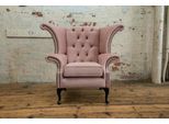 Poltrona Chesterfield In Tessuto Poltrona A 1 Posto Imbottitura Di Design Divani In Tessuto Di Lusso