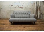 Design Classico Divano Tessile 2 Posti Divano Imbottito Divani Di Lusso Chesterfield