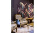 Poltrona Monoposto Lusso 1 Posto Sedile Imbottito Sedile Di Design Tessuto Sedile Art Deco
