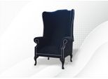 Poltrona Design Divano Chesterfield Tessile Lounge Club Seduta Imbottita Lusso 1 Posto