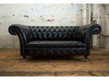 Jv Furniture Divano Chesterfield In Pelle Imbottitura Divano 2 Posti Divani Di Design Divani