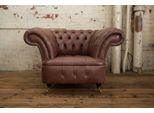 Divano Chesterfield Design Poltrona Divano Imbottito Divano Tessile Di Lusso 1 Posto #223