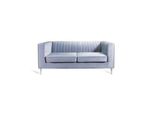 Divano 2 Posti Grigio Design Di Lusso 170 X 83 X 72 Cm Jvmoebel