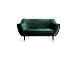 Divano 2 Posti Verde Design Moderno 139 X 79 X 82 Cm Jvmoebel