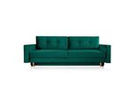 Divano 3 Posti Verde Confortevole 228 X 91 X 75 Cm Jvmoebel